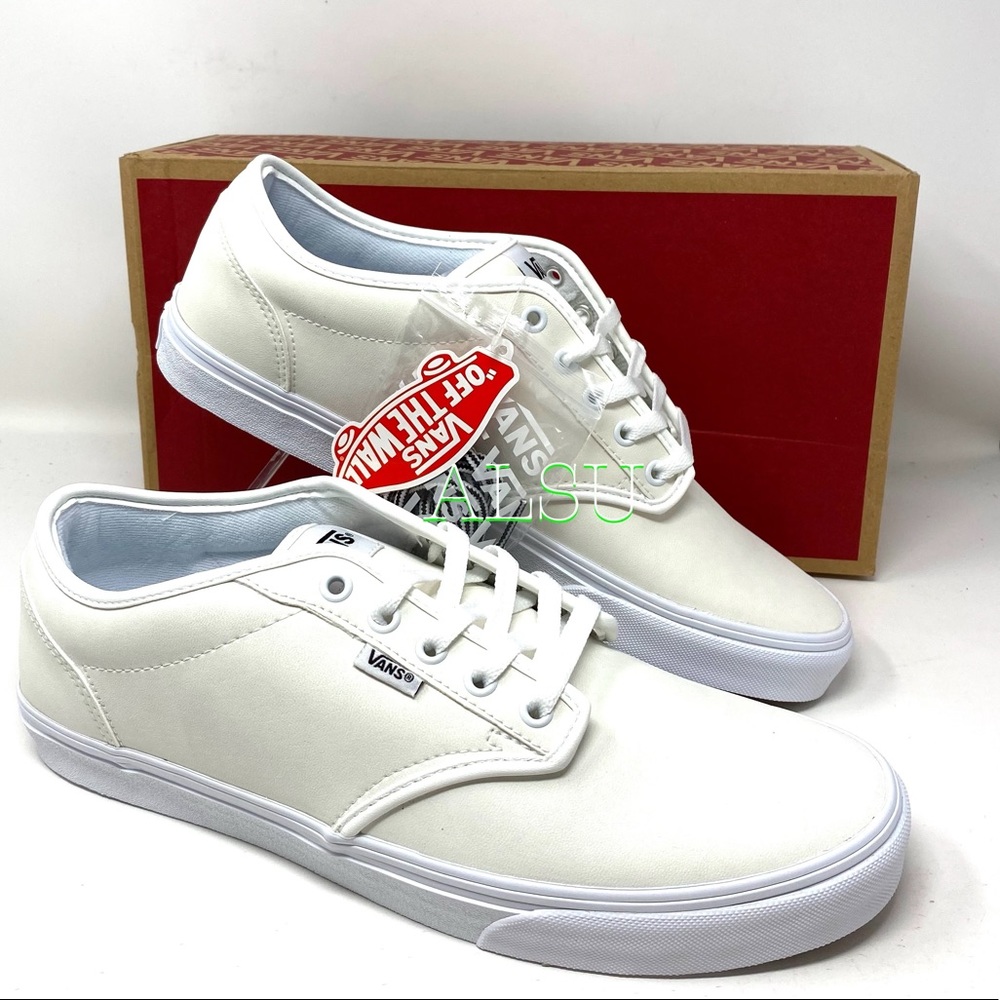 VANS Atwood Leather True White Men’s Sneakers - Picture 10 of 10